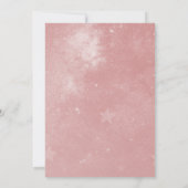 Roze Unicorn slaat de datum op Aankondiging (Achterkant)