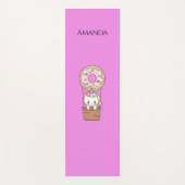 Roze unicorn yogamat (Voorkant)