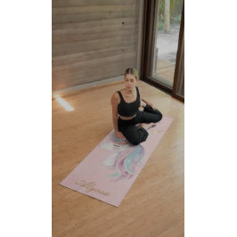 Roze Unicorn Yogamat
