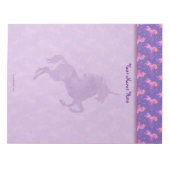 Roze Unicorns Notitieblok (Voorkant)