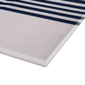 Roze uniform strepen snijplank (Hoek)