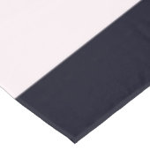 Roze uniform strepen tafelkleed (Gekanteld)