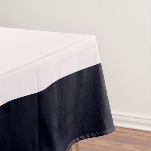 Roze uniform strepen tafelkleed (Voorbeeld)