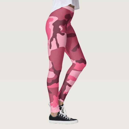 Roze Urban Camo Leggings (Rechts)