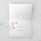  roze Valentijn Feestdagen Kaart (Binnen)