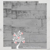 Roze Valentijn — Gepersonaliseerde structuur (Voorkant / Achterkant)