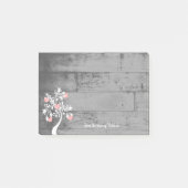 Roze Valentijn Harten - Aangepaste notities Post-it® Notes (Voorkant)