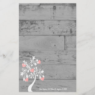 Roze Valentijn Harten Bouw Gepersonaliseerd bankie Briefpapier