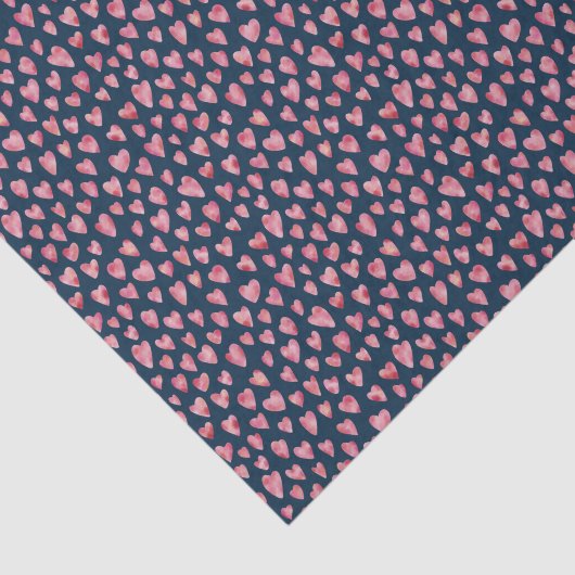 Roze Valentijn — Heart Tissue Paper Tissuepapier (Detail)