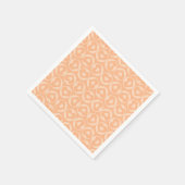 Roze Valentijn van het Heart Love Pattern Servet (Hoek)