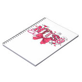 Roze Valentijn Verpleegster, Valentijn Coquette Bo Notitieboek (Linkerzijde)