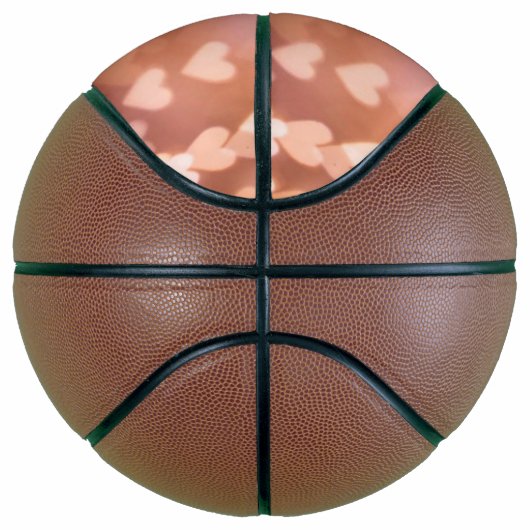 ROZE VALENTIJN'S DAG HARTEN BASKETBAL (Rechts)