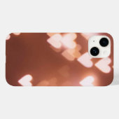 ROZE VALENTIJN'S DAG HARTEN Case-Mate iPhone CASE (Achterkant (horizontaal))