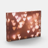 ROZE VALENTIJN'S DAG HARTEN FOTOBLOKKEN (Links)