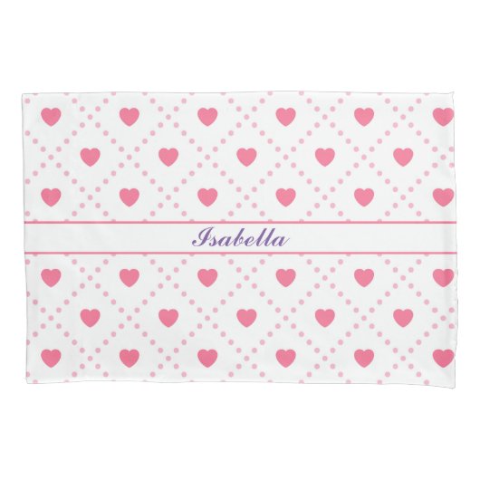 Roze Valentijnsdag Collectie Kussensloop (Voorkant)