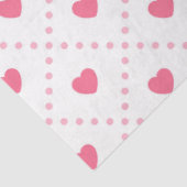 Roze Valentijnsdag Collectie Tissuepapier (Detail)