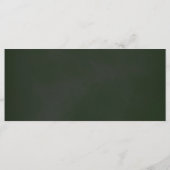 Roze Valentijnsdag Korting op hartbloemen Kaart (Achterkant)