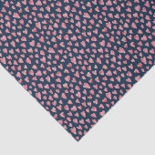 Roze Valentijnshart Tissuepapier (Detail)