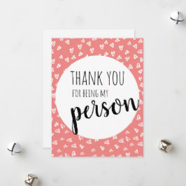 Roze Valentijnskaart Feestdagenkaart