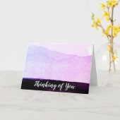 *~* Roze van de Lavendel van de abstracte Kaart (Gele Bloem)