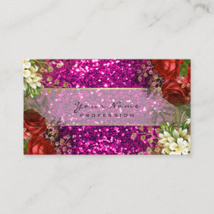Roze van de Rozen van de Ontwerper van de Visitekaartje
