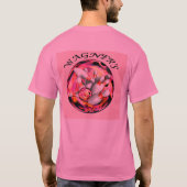 Roze van de wagner t-shirt (Achterkant)