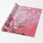 Roze Van Gogh Amandelbloesem Cadeaupapier<br><div class="desc">“Cadeaubon artfully,  mooi inpakken.”</div>