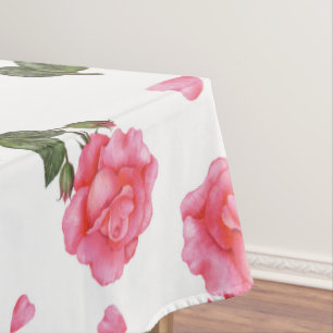 Roze van Watercolour nam Sjofel Elegant Ontwerp Tafelkleed