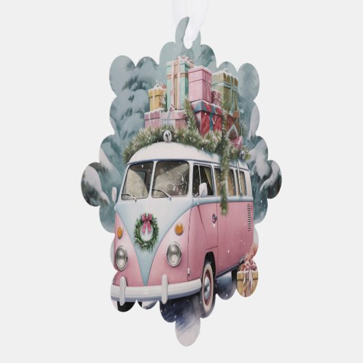 Roze  Vanagon Ornament (Rechts)