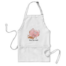 Roze varken KUS DE KOK