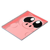 Roze Varken met Big Eyes! Notitieboek (Linkerzijde)