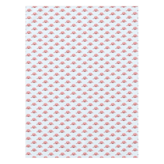 Roze Varken Tafelkleed - Kies kleuren (Voorkant)