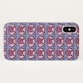 Roze - varkens Case-Mate iPhone case (Achterkant (horizontaal))