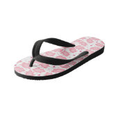 Roze Varkens Kinder Teenslippers (Schuin)