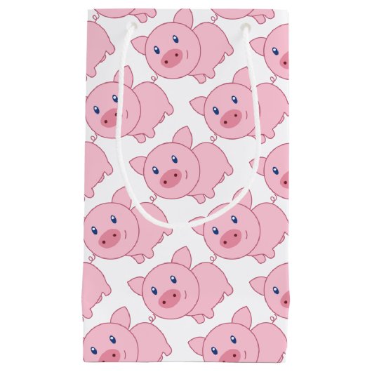 Roze varkens klein cadeauzakje (Voorkant)