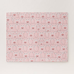 Roze Varkens Puzzel