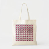 Roze varkens tote bag (Voorkant)