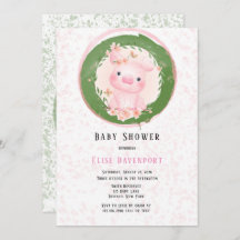 Roze Varkens van het Baby shower van de meisjes