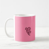 Roze varkensgezicht en Bum! Koffiemok (Links)