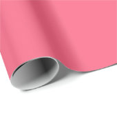 Roze vaste kleur cadeaupapier (Rol Hoek)