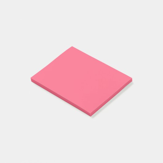 Roze vaste kleur post-it® notes (Schuin)