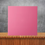 Roze vaste kleur tegeltje<br><div class="desc">Introductie van onze Pink Plain Solid Color keramische Tegel, een heerlijke toevoeging aan uw ruimte. Met zijn zachte en uitnodigende fuchsia roze tint, brengt deze tegel een vleugje warmte en charme naar elke kamer. Ideaal voor het toevoegen van een pop van kleur en persoonlijkheid aan uw keuken, badkamer of een...</div>