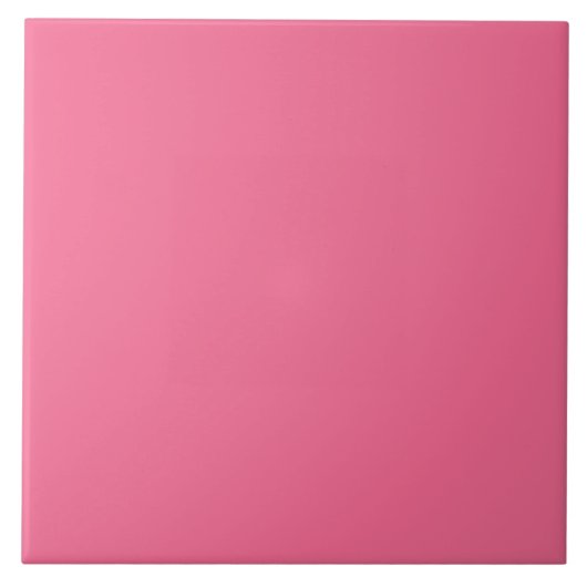 Roze vaste kleur tegeltje (Voorkant)