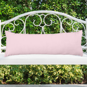 Roze vaste kleuren lichaamskussen