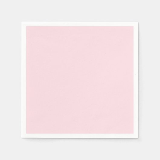 Roze vaste kleuren servet (Voorkant)