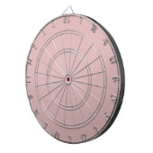 Roze vaste stof dartbord (Voorkant Rechts)
