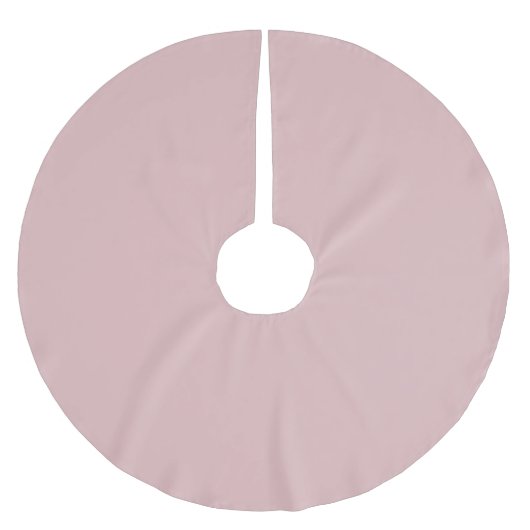 Roze vaste stof kerstboom rok (Voorkant)