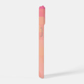 Roze Veelhoeken iPhone 15 Case (Rechterkant)