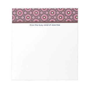 Roze Veer Mandala Boho Notitieblok