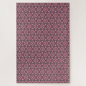 Roze Veer Perzische Ster Onmogelijke Puzzel  (Verticaal)